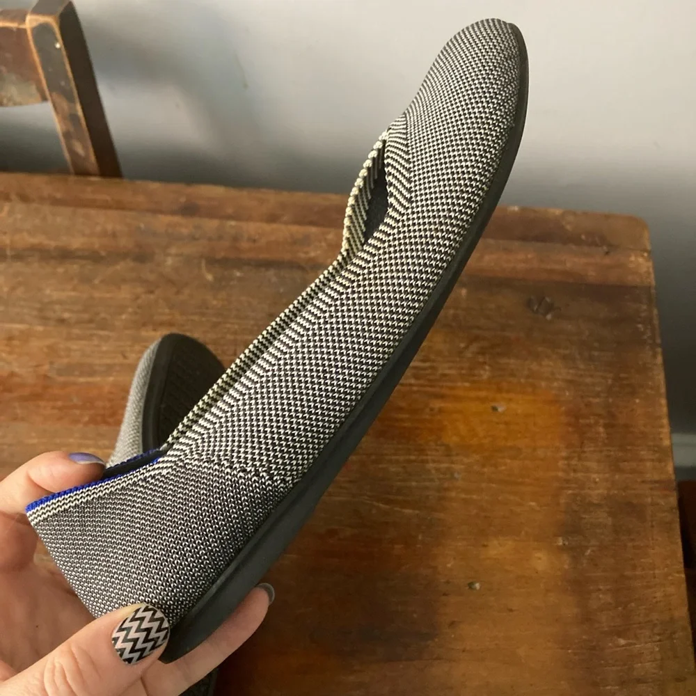 SOLD Grey Birdseye “The Flat” Women’s Size 6.5 - EUC! - Picture 6 of 16